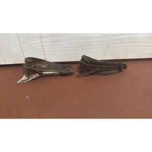 Pair Antique  Corn Shucking Tool With Hook